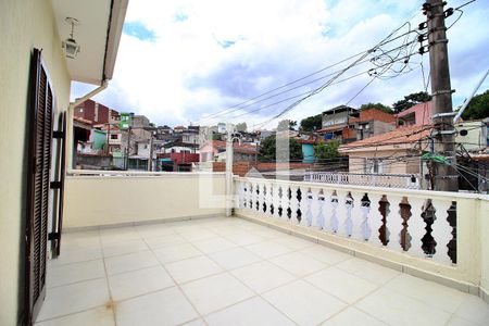 Varanda do Quarto 1 de casa para alugar com 3 quartos, 142m² em Vila Palmares, Santo André