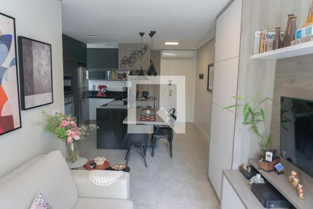 Sala de apartamento para alugar com 1 quarto, 43m² em Bela Vista, São Paulo