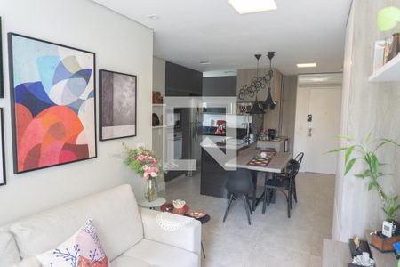 Sala de apartamento para alugar com 1 quarto, 43m² em Bela Vista, São Paulo