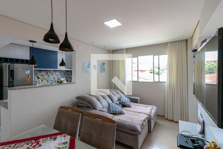 Sala de apartamento à venda com 2 quartos, 51m² em Betânia, Belo Horizonte