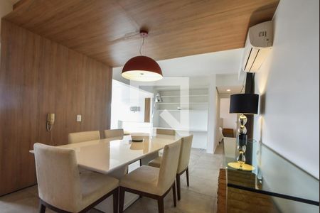 Sala de Jantar de apartamento à venda com 1 quarto, 66m² em Brooklin Paulista, São Paulo