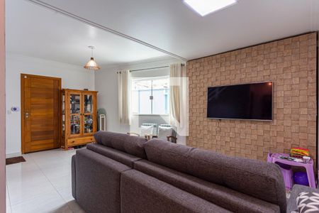 Sala de casa à venda com 3 quartos, 130m² em Vila Floresta, Santo André