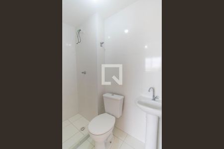 Banheiro da Suíte  de apartamento para alugar com 1 quarto, 24m² em Cidade Satélite Santa Bárbara, São Paulo
