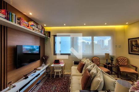 Sala de apartamento para alugar com 2 quartos, 74m² em Vila Dom Pedro I, São Paulo