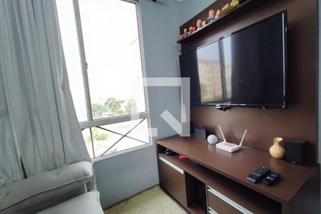 Sala de Estar e Jantar  de apartamento à venda com 2 quartos, 49m² em Jardim São José, Campinas