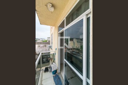 Varanda da Sala de apartamento à venda com 1 quarto, 42m² em Olaria, Rio de Janeiro