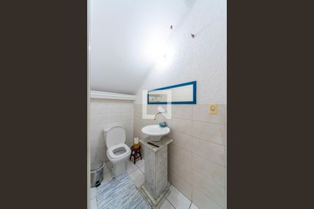 Lavabo de casa à venda com 3 quartos, 180m² em Jardim Stella, Santo André