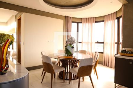 Sala de Jantar de apartamento à venda com 3 quartos, 190m² em Jardim, Santo André