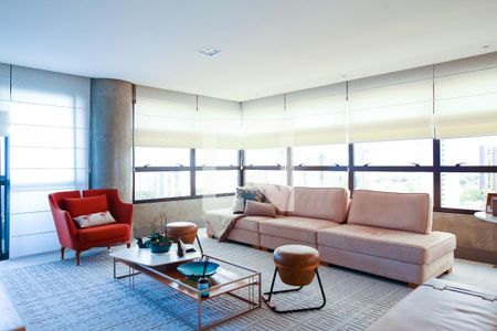 Sala de apartamento à venda com 3 quartos, 190m² em Jardim, Santo André