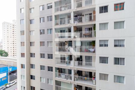 Vista - Sala de Estar de apartamento para alugar com 2 quartos, 39m² em Brás, São Paulo