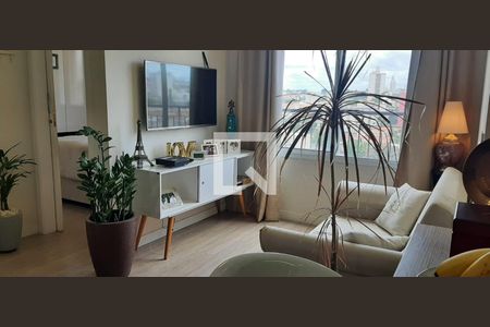 Sala de apartamento para alugar com 2 quartos, 48m² em Vila Satúrnia, Campinas