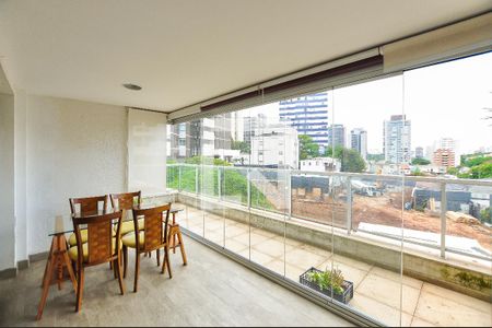 Varanda interna de apartamento para alugar com 1 quarto, 85m² em Sumaré, São Paulo