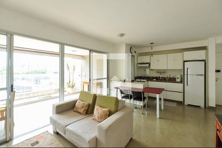 Sala de apartamento para alugar com 1 quarto, 85m² em Sumaré, São Paulo