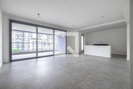 Sala de apartamento à venda com 3 quartos, 124m² em Jardim Paulistano, São Paulo