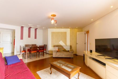 Sala de apartamento para alugar com 3 quartos, 94m² em Vila Hamburguesa, São Paulo