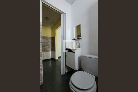 Banheiro de casa para alugar com 1 quarto, 64m² em Casa Branca, Santo André