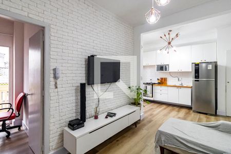 Sala de apartamento à venda com 2 quartos, 50m² em Centro Histórico de São Paulo, São Paulo