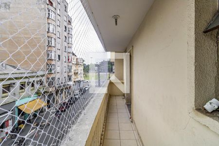 Varanda do Quarto 01 de apartamento à venda com 2 quartos, 50m² em Centro Histórico de São Paulo, São Paulo