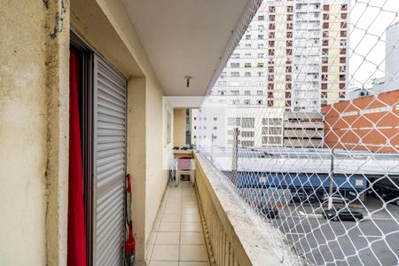 Varanda do Quarto 01 de apartamento à venda com 2 quartos, 50m² em Centro Histórico de São Paulo, São Paulo