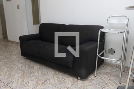 Detalhes Sala  de apartamento para alugar com 1 quarto, 70m² em Nova Mirim, Praia Grande