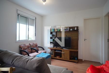 Sala de apartamento à venda com 2 quartos, 62m² em São Sebastião, Porto Alegre