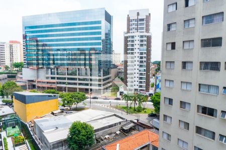 Vista da Sacada de apartamento à venda com 1 quarto, 35m² em Vila Guarani (z Sul), São Paulo