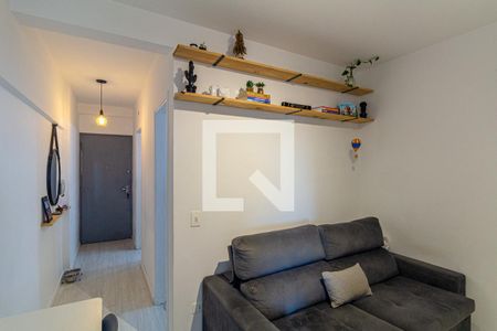 Sala de apartamento à venda com 1 quarto, 35m² em Santa Cecilia, São Paulo