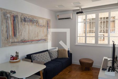 Sala de apartamento para alugar com 2 quartos, 60m² em Leblon, Rio de Janeiro