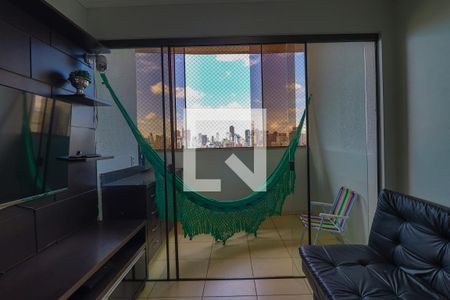 Varanda de apartamento para alugar com 3 quartos, 80m² em Setor Oeste, Goiânia