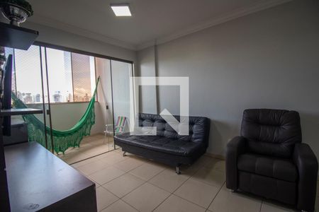 Sala de apartamento para alugar com 3 quartos, 80m² em Setor Oeste, Goiânia