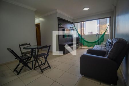 Sala de apartamento para alugar com 3 quartos, 80m² em Setor Oeste, Goiânia