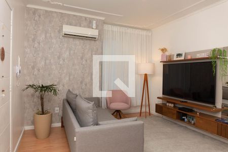 Sala de apartamento à venda com 2 quartos, 62m² em Rio Branco, Porto Alegre