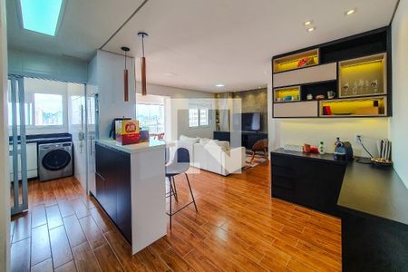Sala Cozinha de apartamento à venda com 1 quarto, 68m² em Cambuci, São Paulo