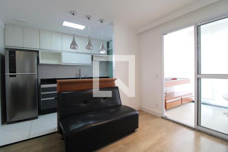 Sala de apartamento para alugar com 2 quartos, 60m² em Campininha, São Paulo