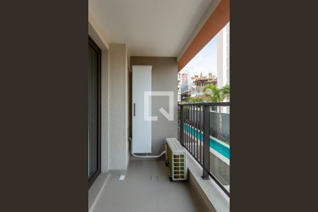 Varanda de kitnet/studio à venda com 1 quarto, 25m² em Vila Mariana, São Paulo