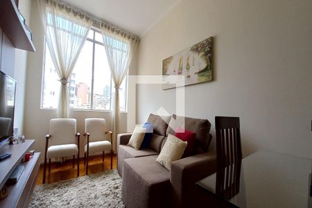 Sala de apartamento à venda com 1 quarto, 50m² em Centro, Campinas