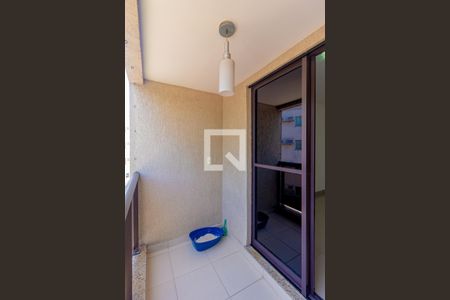 Varanda da Sala de apartamento para alugar com 3 quartos, 69m² em Campo Grande, Rio de Janeiro