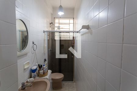 Banheiro da Suíte de apartamento à venda com 3 quartos, 95m² em Santo Antônio, Belo Horizonte