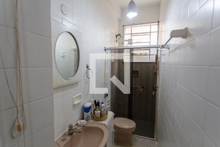 Banheiro da Suíte de apartamento à venda com 3 quartos, 95m² em Santo Antônio, Belo Horizonte