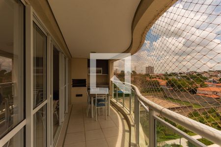 Sacada da Sala de apartamento à venda com 4 quartos, 128m² em Parque Prado, Campinas