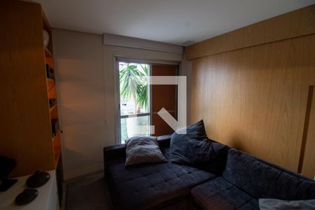 Sala de TV de apartamento à venda com 3 quartos, 158m² em Santo Amaro, São Paulo