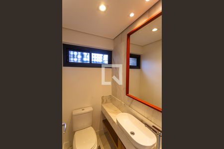 Lavabo da Sala/Cozinha/Área de Serviço de apartamento para alugar com 1 quarto, 80m² em Savassi, Belo Horizonte