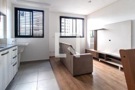 Sala de apartamento para alugar com 2 quartos, 35m² em Centro, Curitiba