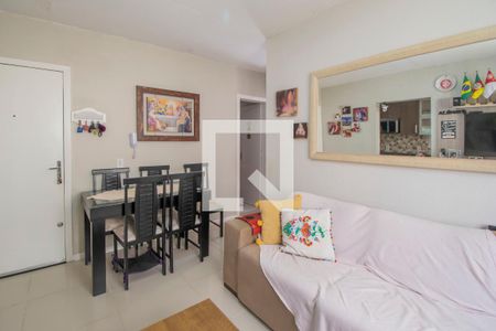 Sala de apartamento à venda com 2 quartos, 52m² em Olaria, Canoas