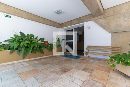 Área comum - Hall de entrada de kitnet/studio à venda com 1 quarto, 47m² em Centro, Campinas