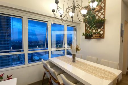 Sala de Jantar de apartamento à venda com 2 quartos, 84m² em Alphaville Conde Ii, Barueri