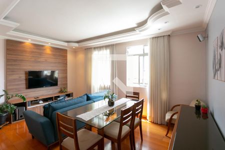 Sala de apartamento à venda com 3 quartos, 77m² em Fernão Dias, Belo Horizonte