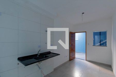 Sala e Cozinha Integrada de apartamento à venda com 2 quartos, 42m² em Parque das Paineiras, São Paulo