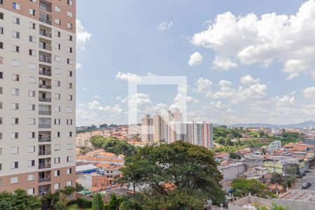 Vista da sala de apartamento para alugar com 2 quartos, 44m² em Parque Jandaia, Carapicuíba