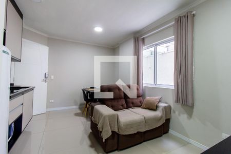 Sala/Cozinha de kitnet/studio para alugar com 1 quarto, 30m² em Água Verde, Curitiba